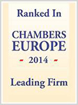Chambers Europe 2014 - Corporate Ranking