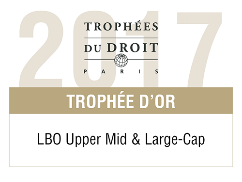 Trophées du Droit 2017 - Trophée d'Or Award