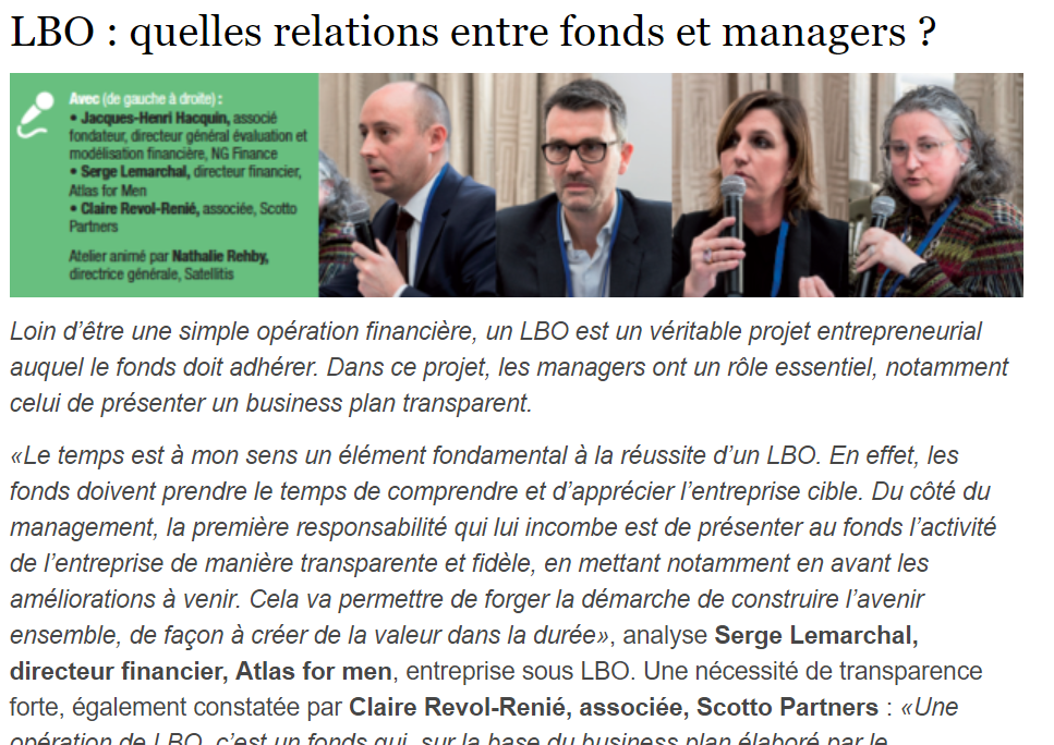Capture 3e Rencontres Du Private Equity Citation De Claire Revol Renie Option Finance 10 Mai 19 Scotto Partners Capture 3e Rencontres Du Private Equity Citation De Claire Revol Renie Option Finance 10 Mai 19 Scotto Partners